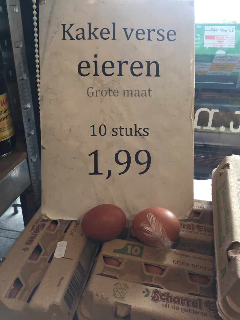 kakel verse eieren